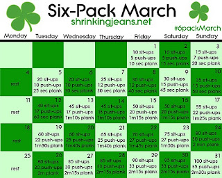Six pack March – nowe wyzwanie
